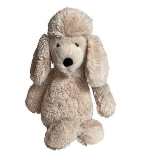 Jellycat London Bashful Poodle Plush Toy Kids Medium Cream Dog Stuffed Animal